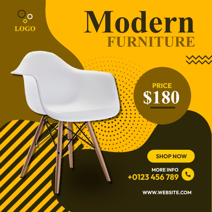 Modern Furniture Ads Template PosterMyWall