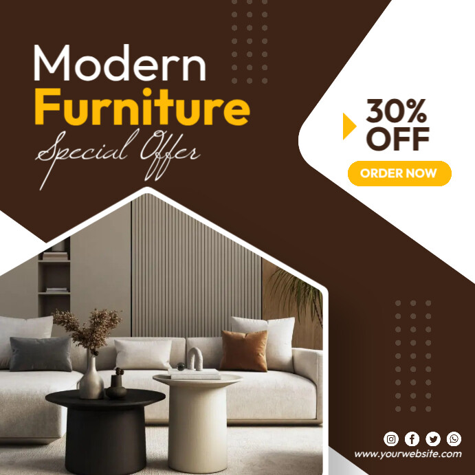 Offer Funiture Copy of Modern Furniture Special Offer | PosterMyWall