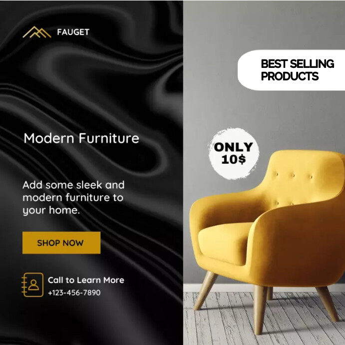Modern Furniture Template | PosterMyWall