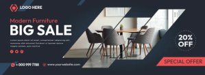 Sort Furniture Sale Facebook-coverfoto Template