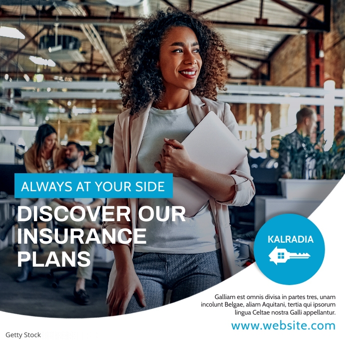 Copy of modern generic insurance services instagram p | PosterMyWall