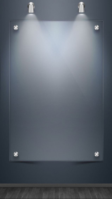 Modern Glass Wall Display Frame Template | PosterMyWall