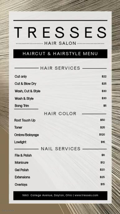 Modern Hair Salon Spa