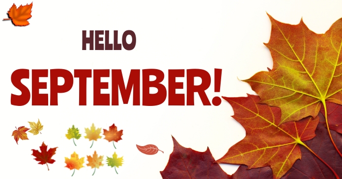 modern happy new month Facebook Shared Image template