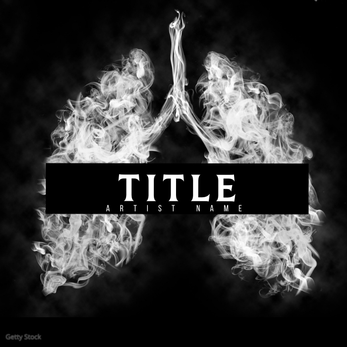 Modern Hip Hop Rap Black Album Cover Template PosterMyWall