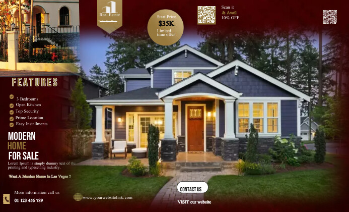 Modern Home Ads Template | PosterMyWall