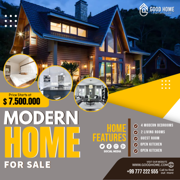 Plantilla de Real Estate Sale Instagram Ad | PosterMyWall