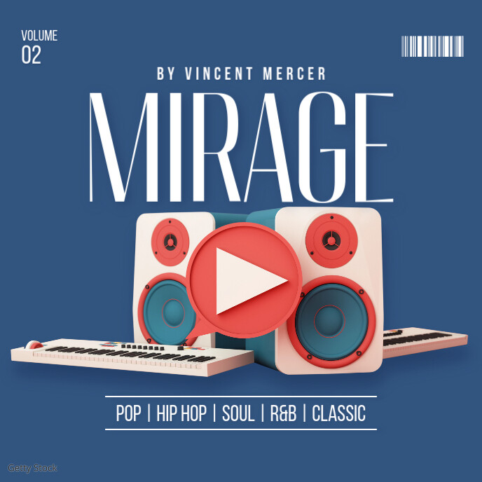 Modern Illustrative Album Cover template