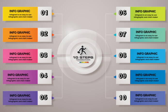 modern infographic Template | PosterMyWall