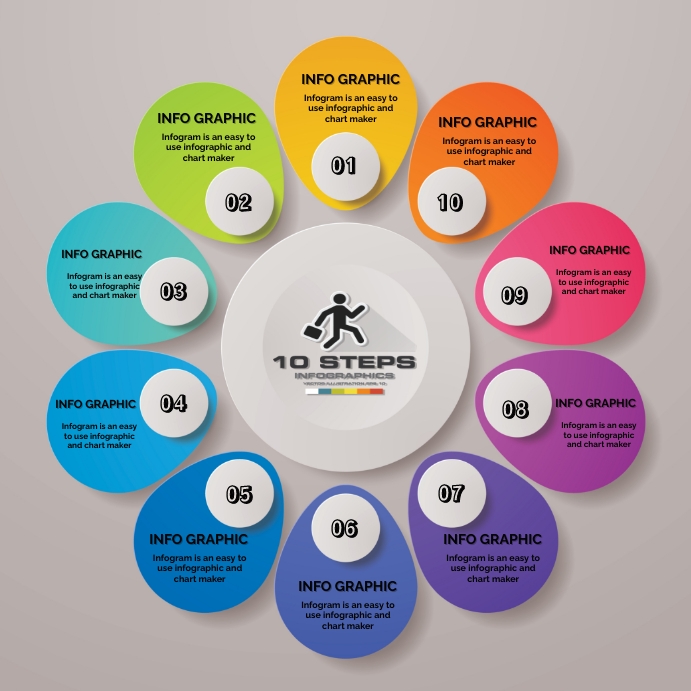 modern infographic Template | PosterMyWall