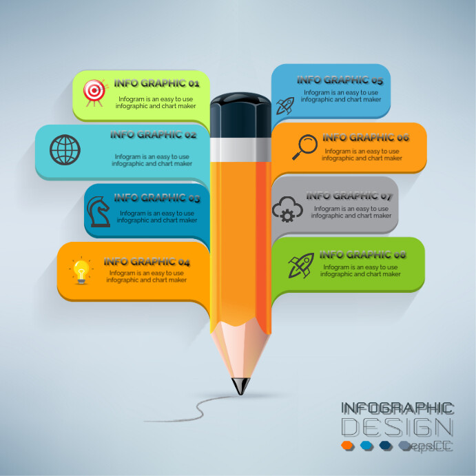 modern infographic Template | PosterMyWall