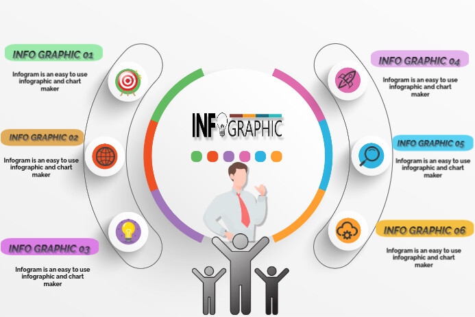 modern infographic Template | PosterMyWall