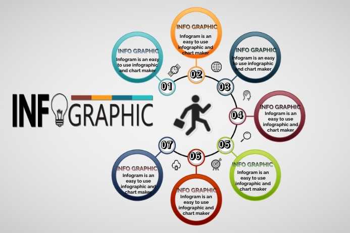 modern infographic Template | PosterMyWall