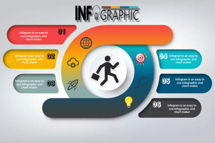 modern infographic Template | PosterMyWall