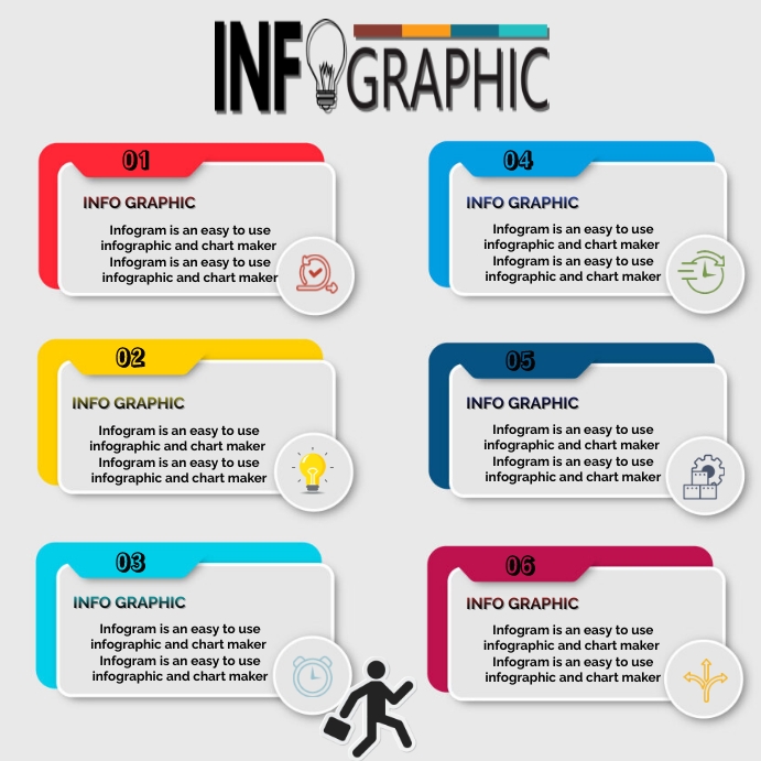 modern infographic Template | PosterMyWall