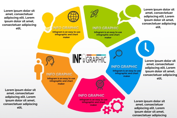 modern infographic Template | PosterMyWall