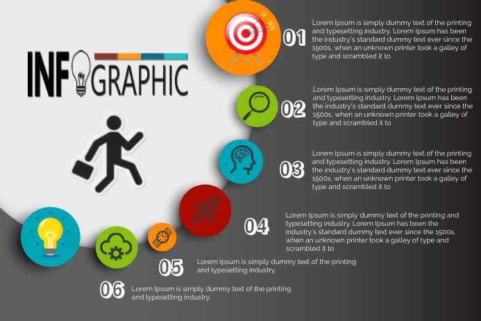 modern infographic Template | PosterMyWall