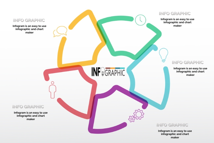 modern infographic Template | PosterMyWall