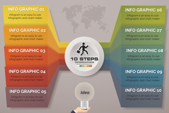modern infographic Template | PosterMyWall