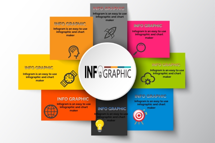 modern infographic Template | PosterMyWall