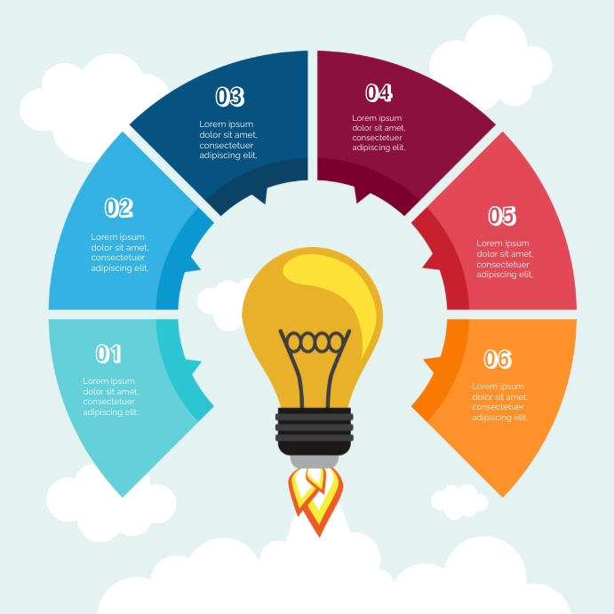 modern infographic Template | PosterMyWall
