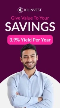 Modern Investing instagram story advertisemen template