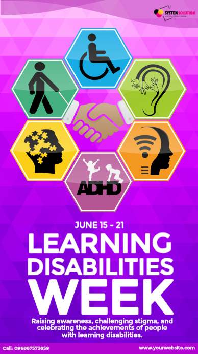 Learning Disabilities Awareness Template | PosterMyWall