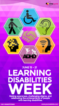 Modern Learning Disabilities Week Instagram Story template