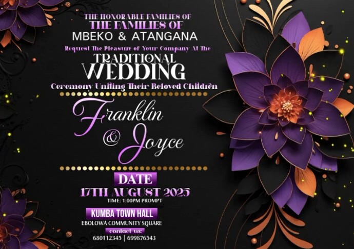 Modern Love Bloom A4 template