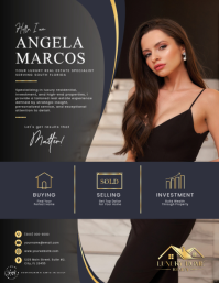 Zwart Luxury Real Estate Flyer Template