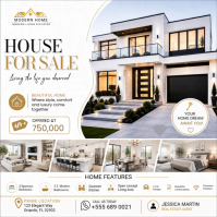 Bianco Real Estate Instagram Plasing Template