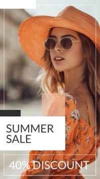 Modern Minimal Instagram story advertisement template
