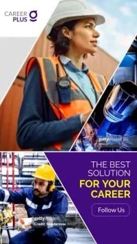 Modern Minimal Instagram Story Advertising ca template