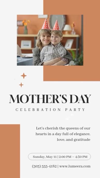 Modern Mother's Day Event Template Instagram Story