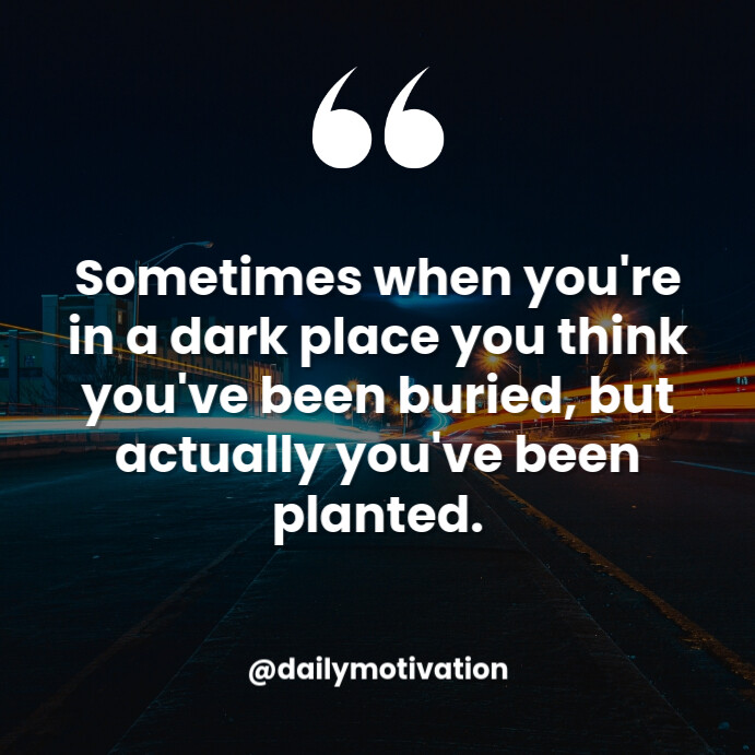 Modern Motivational Quote Instagram Post Template PosterMyWall