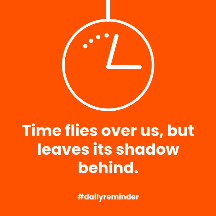 Modern Motivational Time Quote Instagram Post Template PosterMyWall