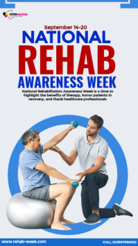 Wit National Rehabilitation Awareness Week Instagram Story Template
