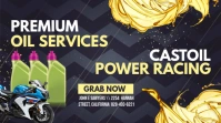 Modern Oil Change Service Display Ad template