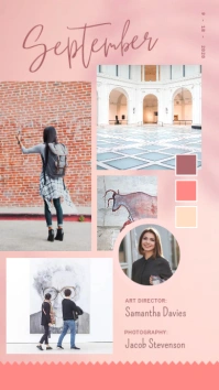 Modern Pastel Moodboard Instagram Story template