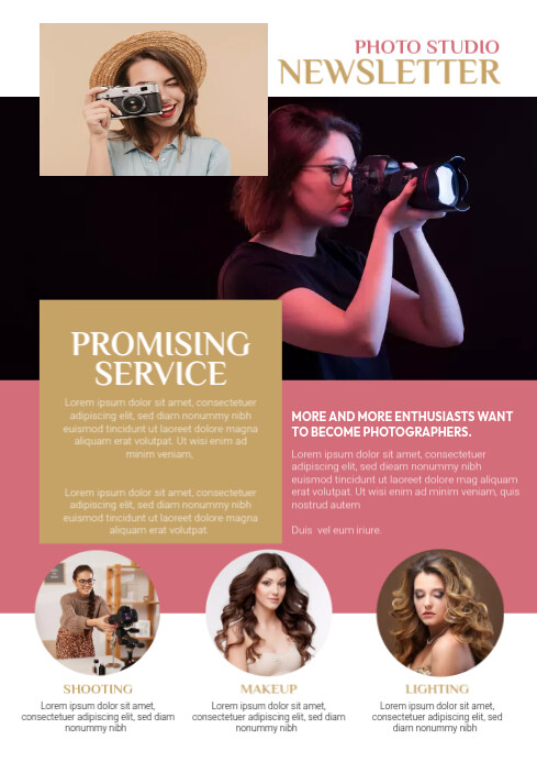 Copy of Modern Photography Newsletter Template | PosterMyWall