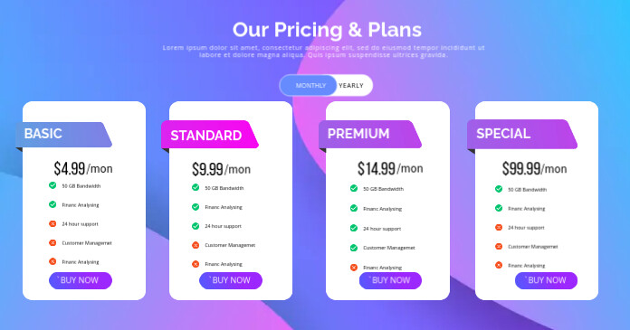 Pricing