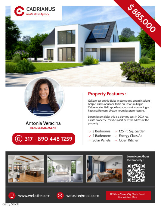 Qr Code Real Estate Flyer Qr Code Real Estate Flyer