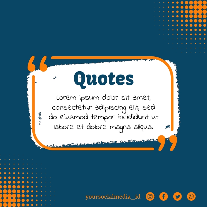 Copy of Modern Quotes Template | PosterMyWall