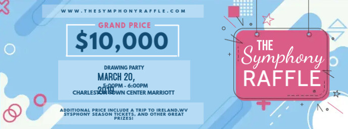 Modern Raffle Design Copy of Modern Raffle Contest Invitation Ticket | PosterMyWall
