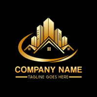 Modern Real Estate Logo | Luxury Realty Branding | Minimal Property Logo | Realtor Business Logo Logotyp template
