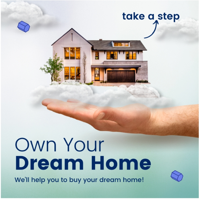 Modern Real Estate Property Promotion IG post template