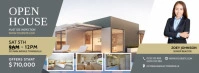 Modern Regal Real Estate Facebook Cover Facebook-coverfoto template