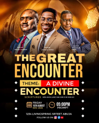 Black Religious Convention Instagram Portrait Template