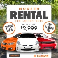 Modern Rental Cars Ads Iphosti le-Instagram template
