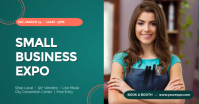 Turchese Small Business Expo Facebook Shared Image Template
